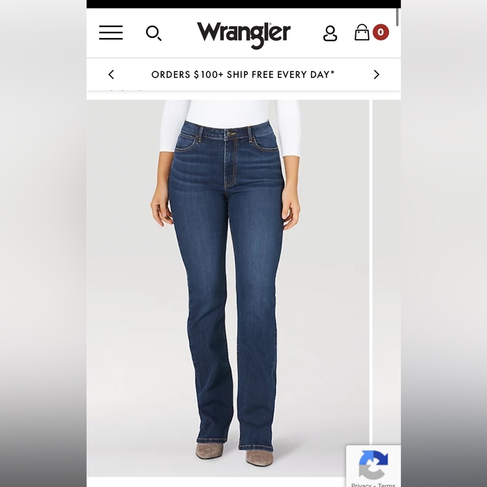 Wrangler Bold Boot Cut Jeans